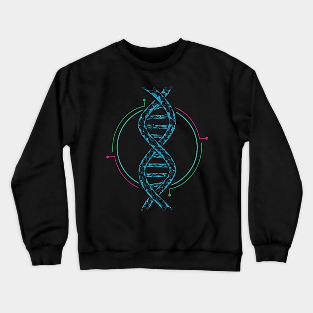 Science DNA Biology Crewneck Sweatshirt by shirtsyoulike